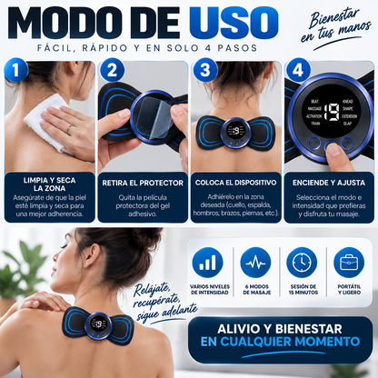 MUSCLEPULSE™ - MENOS TENSIÓN. MÁS BIENESTAR.