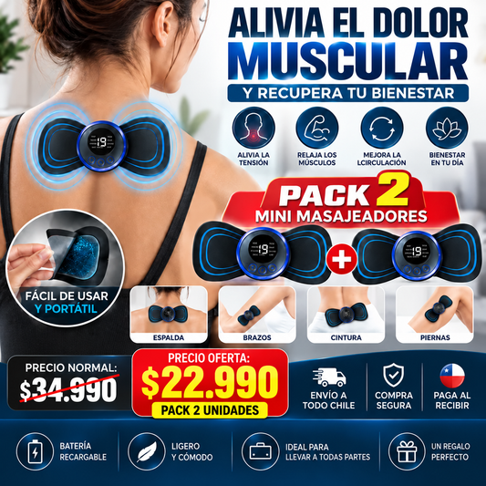 MUSCLEPULSE™ - MENOS TENSIÓN. MÁS BIENESTAR.